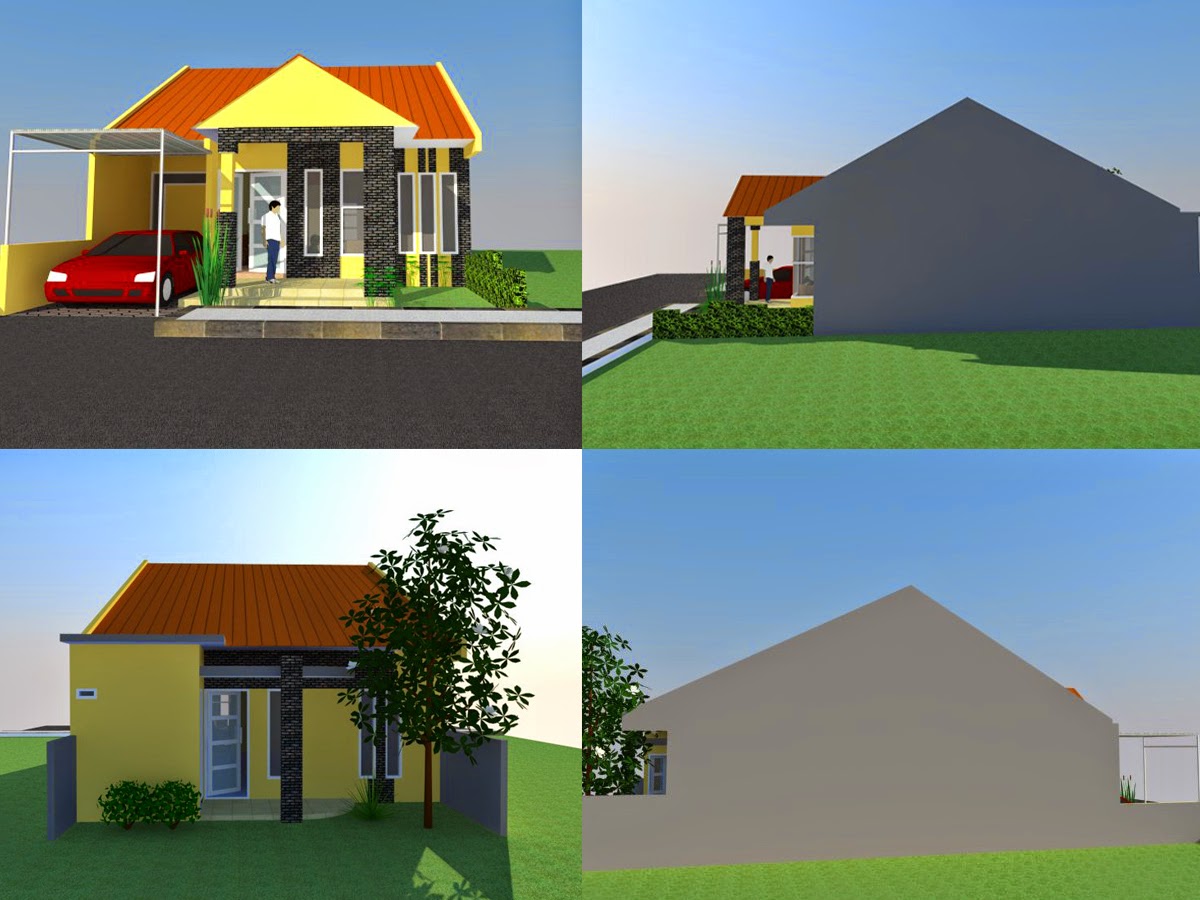 Echtheid Desain Rumah 1 Google Sketchup