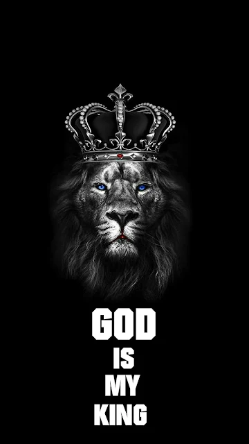 God IS My King Phone Wallpaper