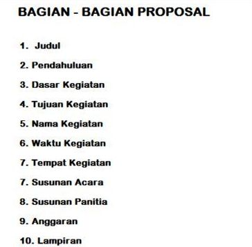 Contoh proposal yang benar - NAMA BAYI MODERN