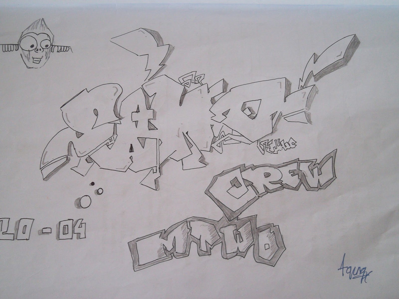 Sketsa Grafiti Volume I Tawoon