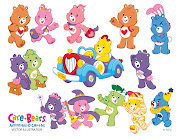 In 2007, the Care Bears™ were redesigned. I continued to draw and digitally .