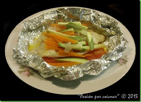 FILETESPESCADO EN PAPILLOT
