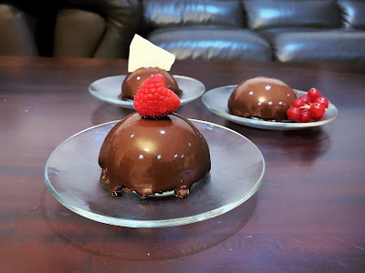 Karen's Chocolate Mousse Domes