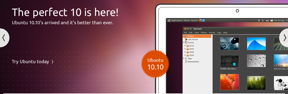 wallpaper ubuntu 1010. Ubuntu 10.10 Maverick Meerkat
