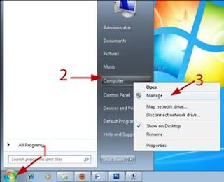 Click+the+start+menu+-+Right-click+Computer+Manage