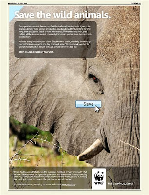 Inspiring and Creative Ads from the WWF Seen On www.coolpicturegallery.net