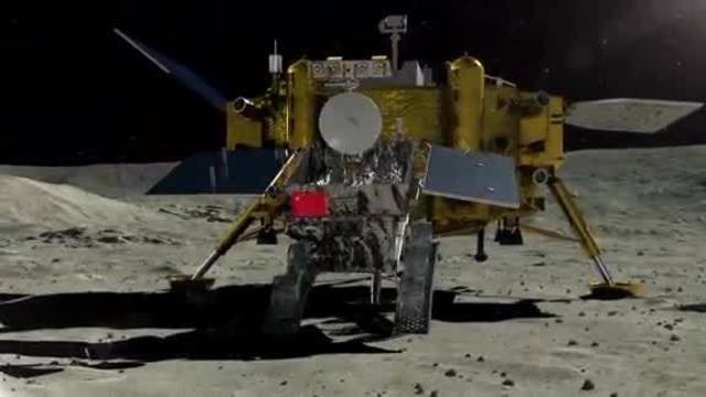 módulo de aterrizaje Chang'e-4 aterrizó en la luna exitósamente