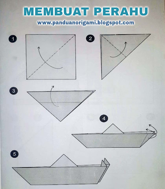 Panduan Membuat Origami Perahu