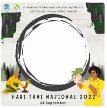 kumpulan twibbon hari tani nasional 2022