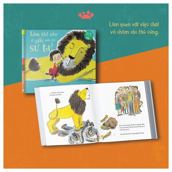 Sách - Combo 3 cuốn Làm thế nào để giấu một chú sư tử - Dành cho bé 5 - 8 tuổi - Crabit Kidbooks