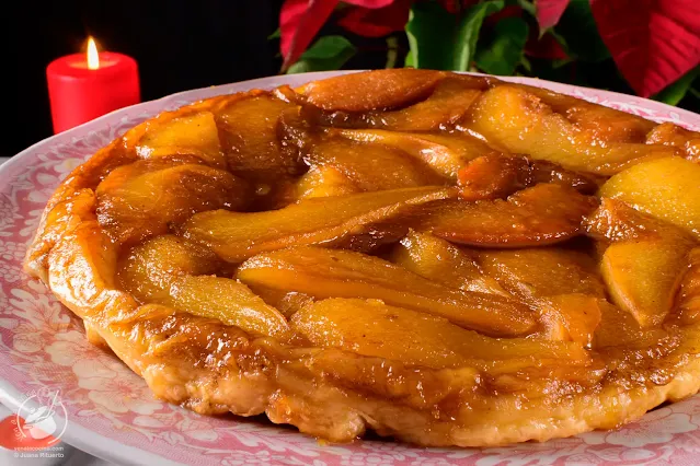 Tarta tatin de peras