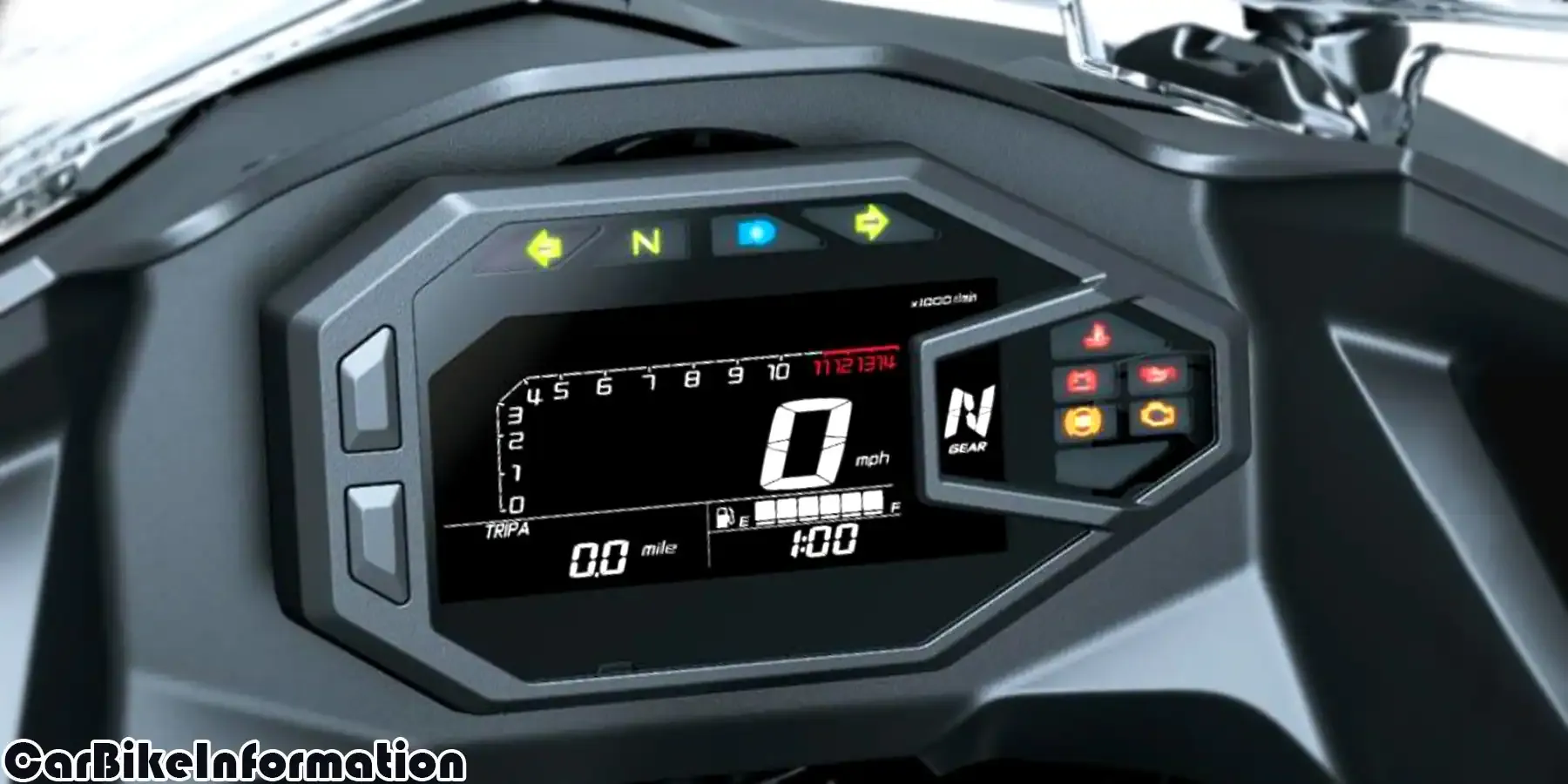 Kawasaki Ninja 500 Console