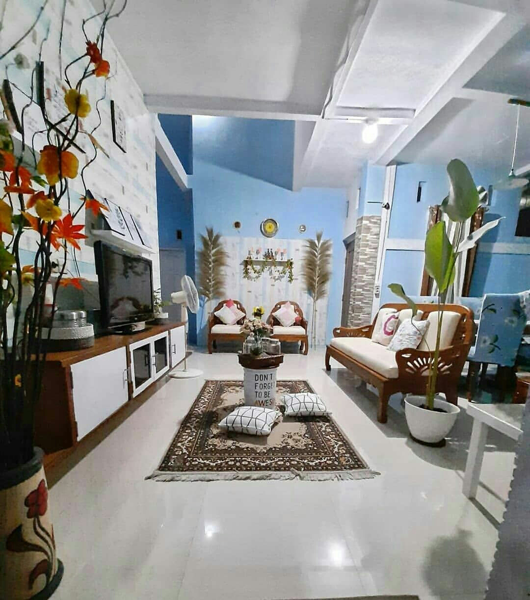 Desain Ruang Keluarga Tanpa Sekat - desainer interior indonesia