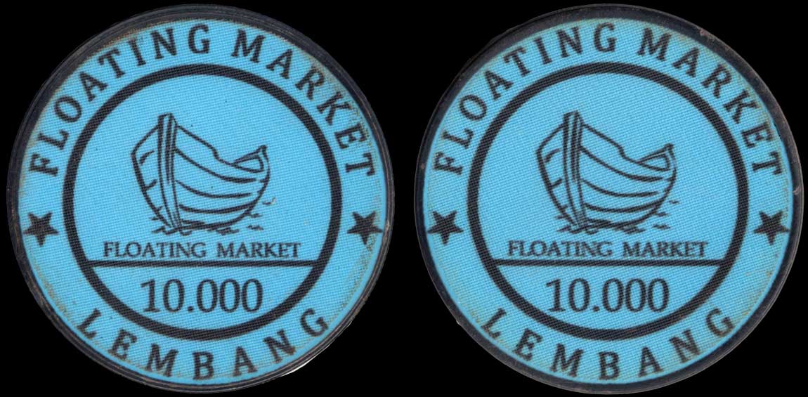 Indonesian Local Administration Token Floating Market, Lembang 10000 rupiah