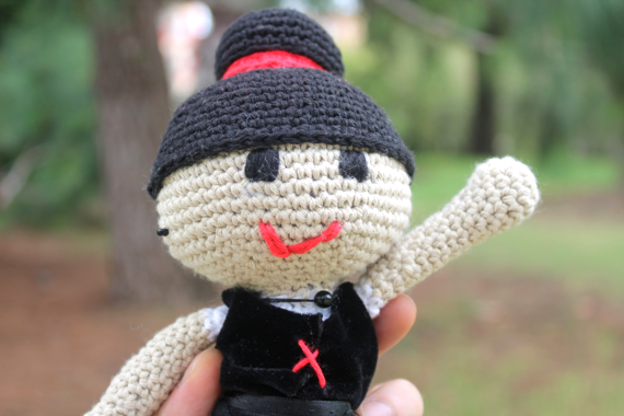 Muñeca jarafuelina amigurumi