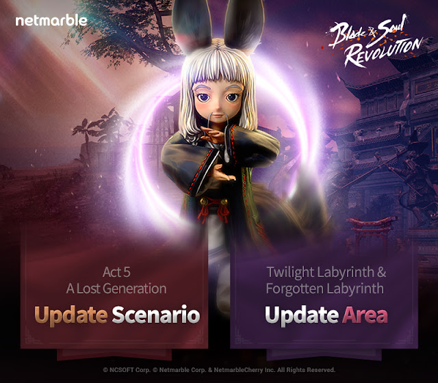 Netmarble Rilis Update Blade&Soul Revolution Skala Besar dengan Scenario dan Area Baru