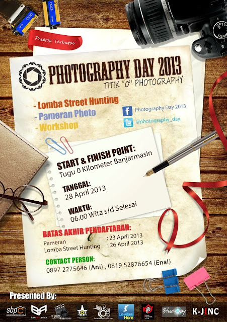 PHOTOGRAPHY DAY 2013 - event fotografi april 2013 di Banjarmasin