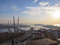 Golden Bridge, Vladivostok, Transsibérien