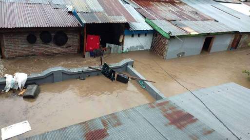 Banjir, Jalur Masuk Kota Benteng Dari Utara dan Selatan, Berbahaya Bagi Pengendara