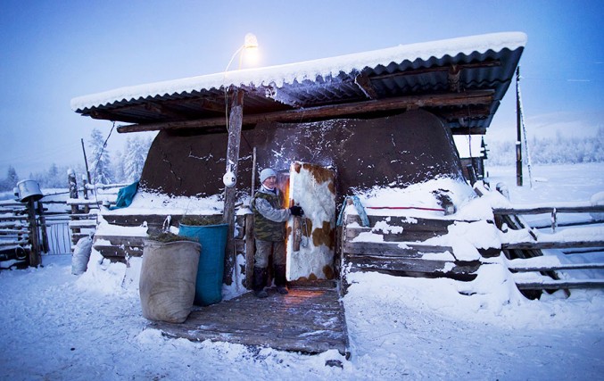 Oymyakon  a cidade mais fria do mundo nas fotos de Amos Chapple