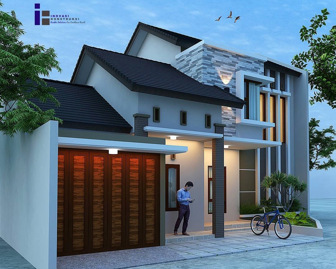 Gambar Desain Rumah  Minimalis  Modern  Terbaru 2020  