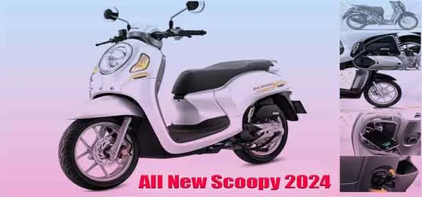 Honda Rilis Skuter Matik Terbaru: All New Scoopy 2024, Total Makeover untuk Pecinta Otomotif!