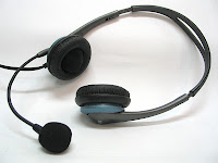 microfono y auriculares