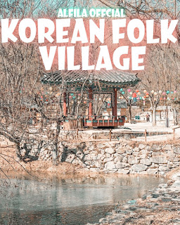 Sitting Relax In Korean Folk Village South Korea