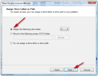 Cara membuat partisi dan memperkecil partisi hardisk di windows vista