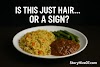 Hair in Food: Hidden Sign of Incoming Poverty & Remedies