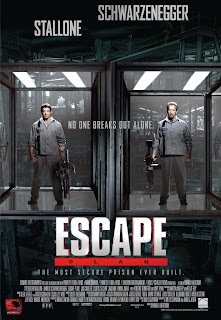 逃亡大計／鋼鐵墳墓 (Escape Plan)poster