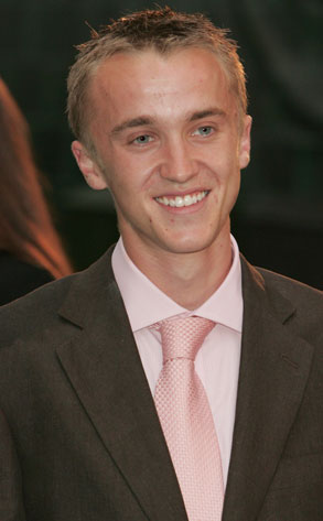 tom felton shirt off. Tom Felton#39;s hair color