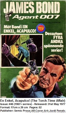 TCU 15th Oct 2014 007 DS The Torch Time Affair Semic Press Book