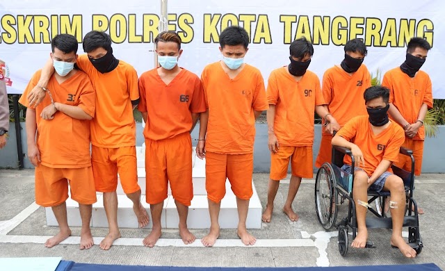 Polresta Tangerang Ringkus Pelaku Curanmor