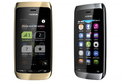 Nokia Asha 310, Hadir dengan Layar Sentuh ada WiFi dan Dual SIM Card