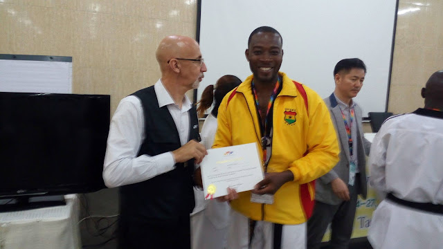 Ghana Taekwondo Represented at the International Referee Course in Ivory Coast