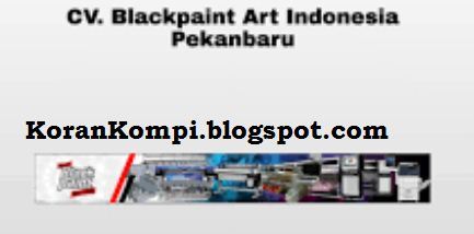 Lowongan kerja pekanbaru CV.Blackpaint Art Januari 2021