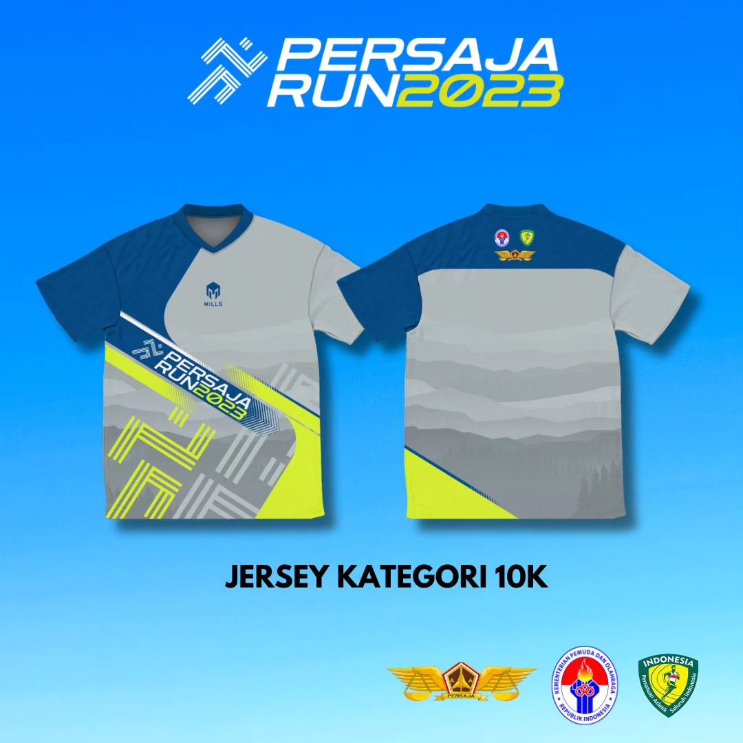 Jersey 10K 👕 Persaja Run 2023