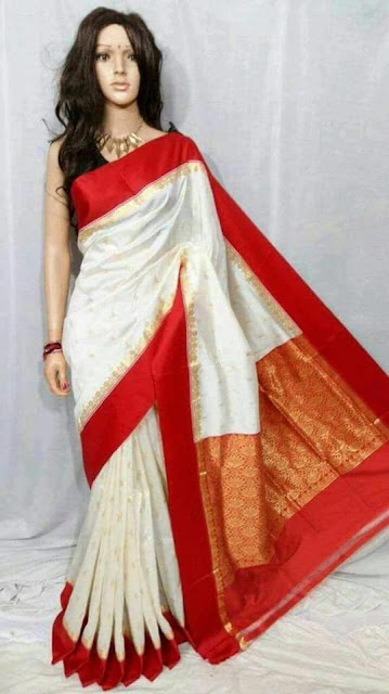 Banarsi  mix cotton silk saree