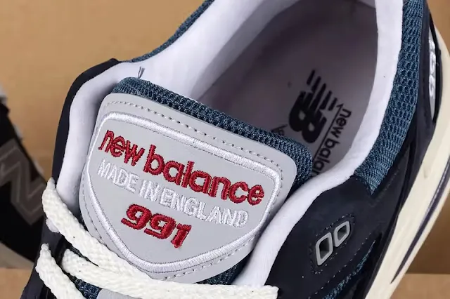 The New Balance 991v2 MADE in UK Lands in "Vintage Navy"