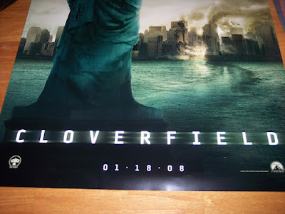 cloverfield monster movie poster