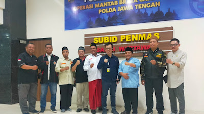 Aksi Forum Jateng Gayeng Dukung Polda Berantas Pekat di Jateng dan Semarang