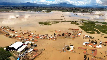 INUNDACIONES DEJAN 15 MUERTOS Y MAS DE 10 MIL AFECTADOS EN BOLIVIA, 19 DE ENERO 2015