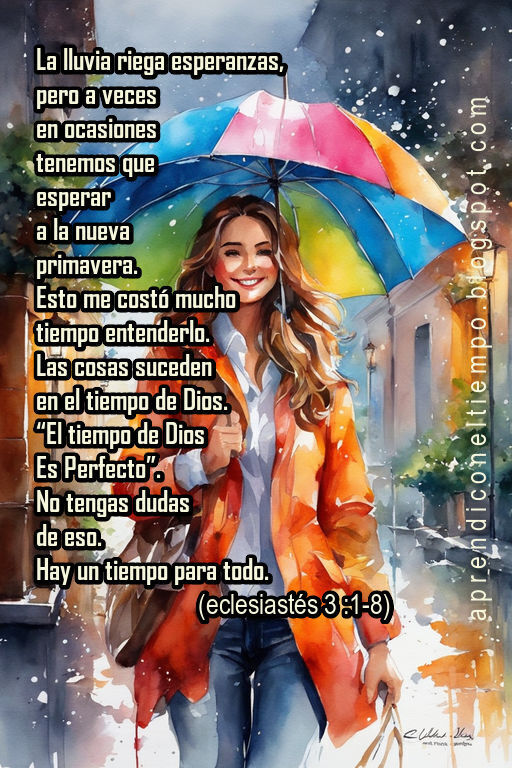 Llorar,Primavera,Aprendí Con El Tiempo,Dios,Mensajes Cristianos,