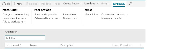 CREATING COUNTING JOURNAL IN D365,POSTING COUNTING JOURNAL IN D365,COUNTING JOURNAL IN D365,WHAT IS A COUNTING JOURNAL,HOW TO CREATE A COUNTING JOURNAL,WHAT IS A JOURNAL,Inventory Counting Journal in AX 2012,Creation and Posting of Counting journal in MS Dynamics AX 2012,onhand,on-hand counting journal,difference adjust,,Inventory management> Journal entries> Item counting> Counting.