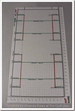 Large Square Double Display Card Tutorial, The Craft Spa 001