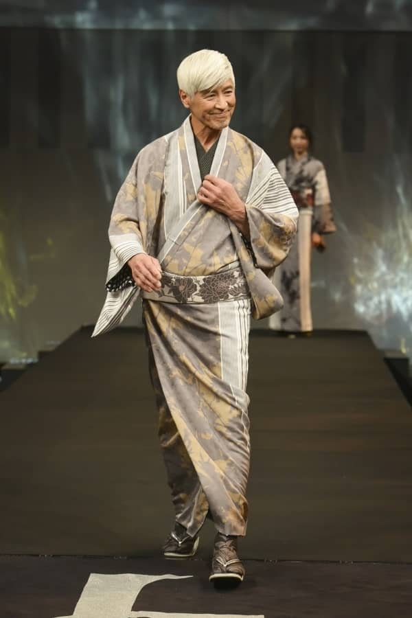 Modern Kimono designed by Jotaro Saito for Autumn/Winter Collection