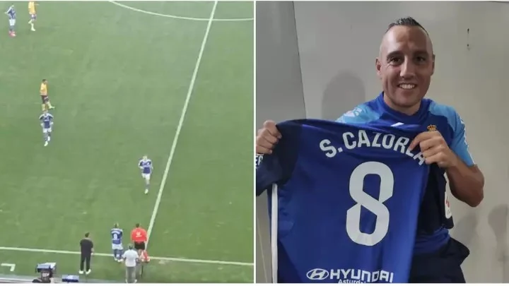 Santi Cazorla gets spine-tingling reception on return to Real Oviedo, it's a miracle he's still playing