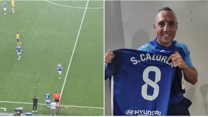 Santi Cazorla gets spine-tingling reception on return to Real Oviedo, it's a miracle he's still playing