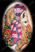 hot Girly Skull Tattoo Designs Girly Skull Tattoos Designs. girly skull .